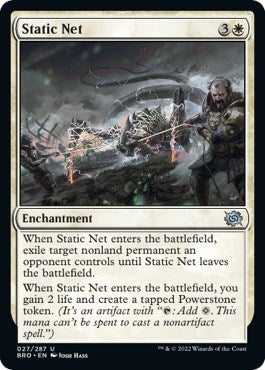 Image for Static Net (27) [The Brothers' War] - Magic: The Gathering