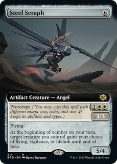 Image for Steel Seraph (Extended Art) (311) [The Brothers' War] - Magic: The Gathering