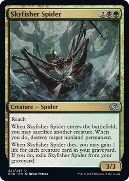 Image for Skyfisher Spider (221) [The Brothers' War] - Magic: The Gathering