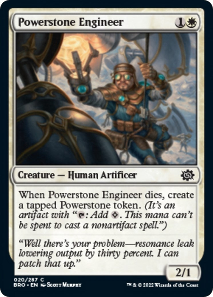 Image for Powerstone Engineer (20) [The Brothers' War] - Magic: The Gathering