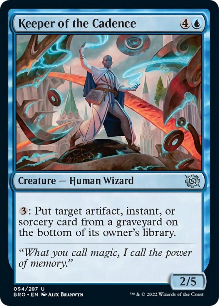 Image for Keeper of the Cadence (54) [The Brothers' War] - Magic: The Gathering