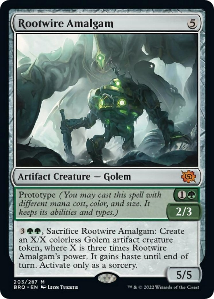 Image for Rootwire Amalgam (203) [The Brothers' War] - Magic: The Gathering
