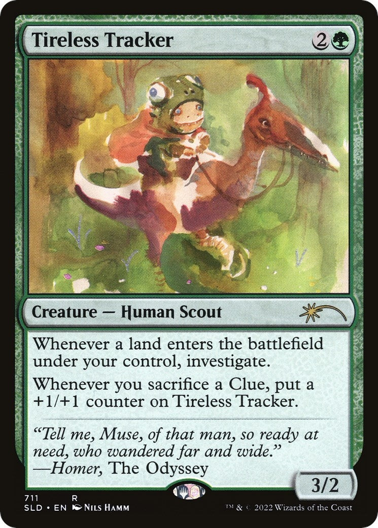 Image for Tireless Tracker (711) (711) [Secret Lair Drop Series] - Magic: The Gathering