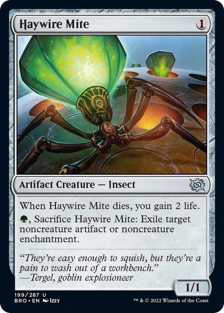 Image for Haywire Mite (199) [The Brothers' War] - Magic: The Gathering