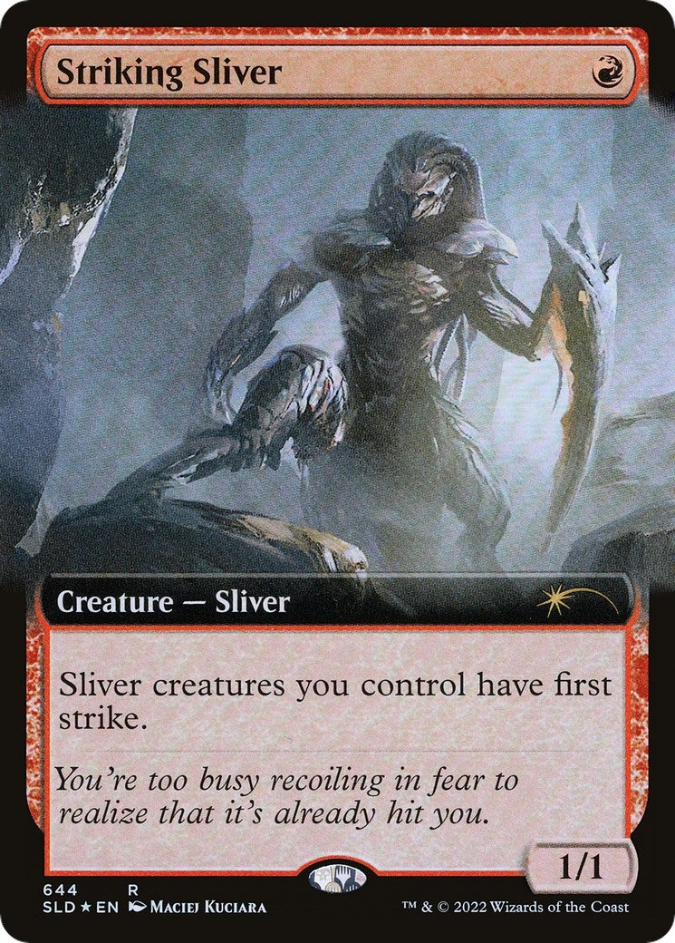 Image for Striking Sliver (Extended Art) (644) [Secret Lair Drop Series] - Magic: The Gathering