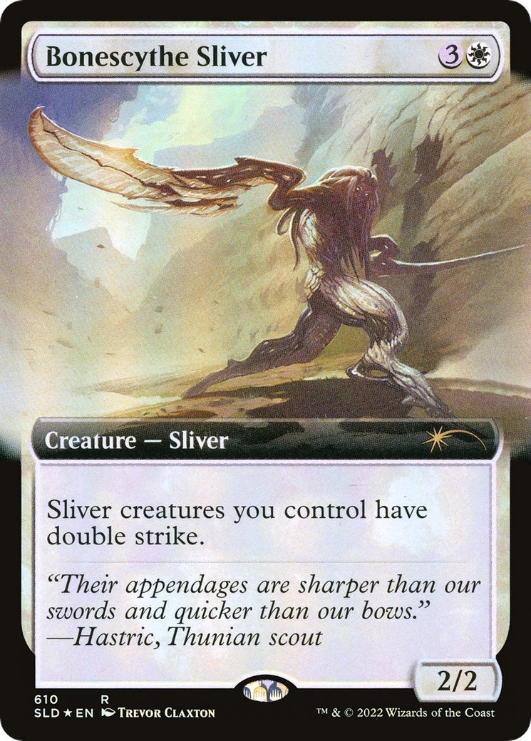 Image for Bonescythe Sliver (Extended Art) (610) [Secret Lair Drop Series] - Magic: The Gathering