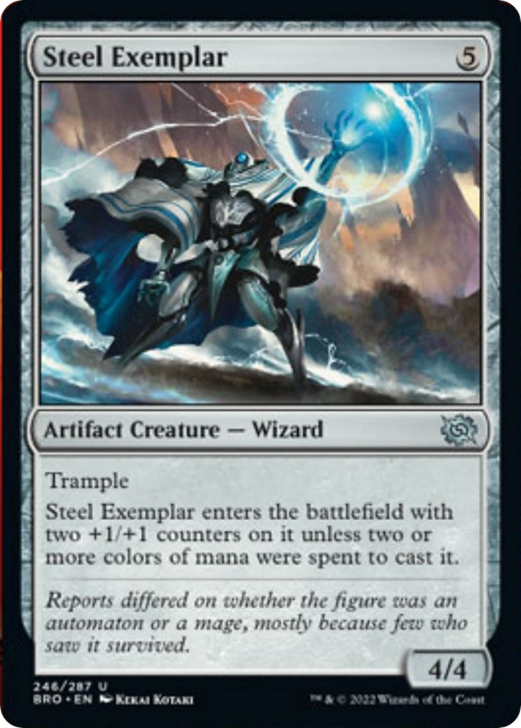 Image for Steel Exemplar (246) [The Brothers' War] - Magic: The Gathering