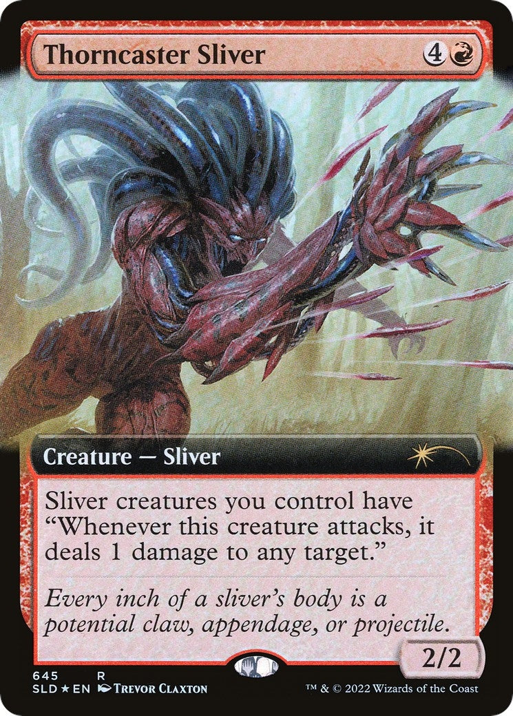 Image for Thorncaster Sliver (Extended Art) (645) [Secret Lair Drop Series] - Magic: The Gathering
