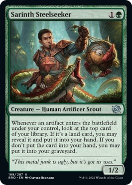 Image for Sarinth Steelseeker (189) [The Brothers' War] - Magic: The Gathering