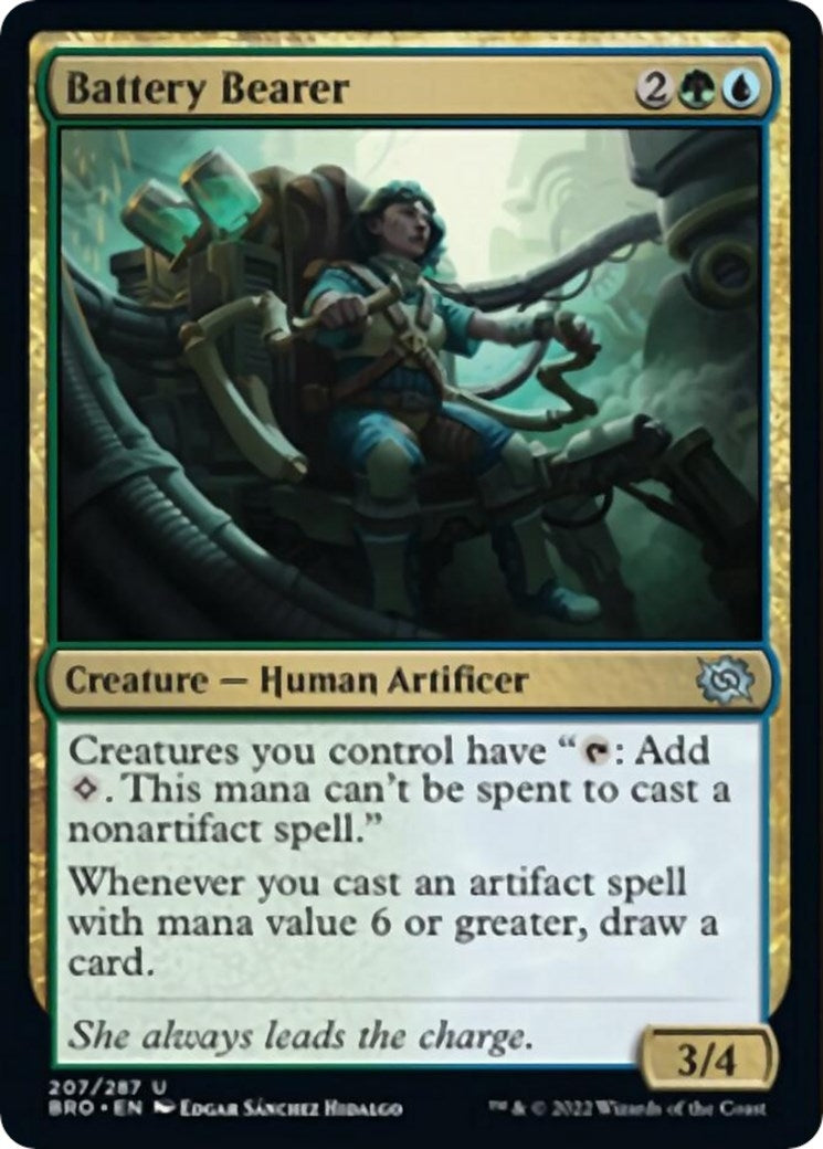 Image for Battery Bearer (207) [The Brothers' War] - Magic: The Gathering