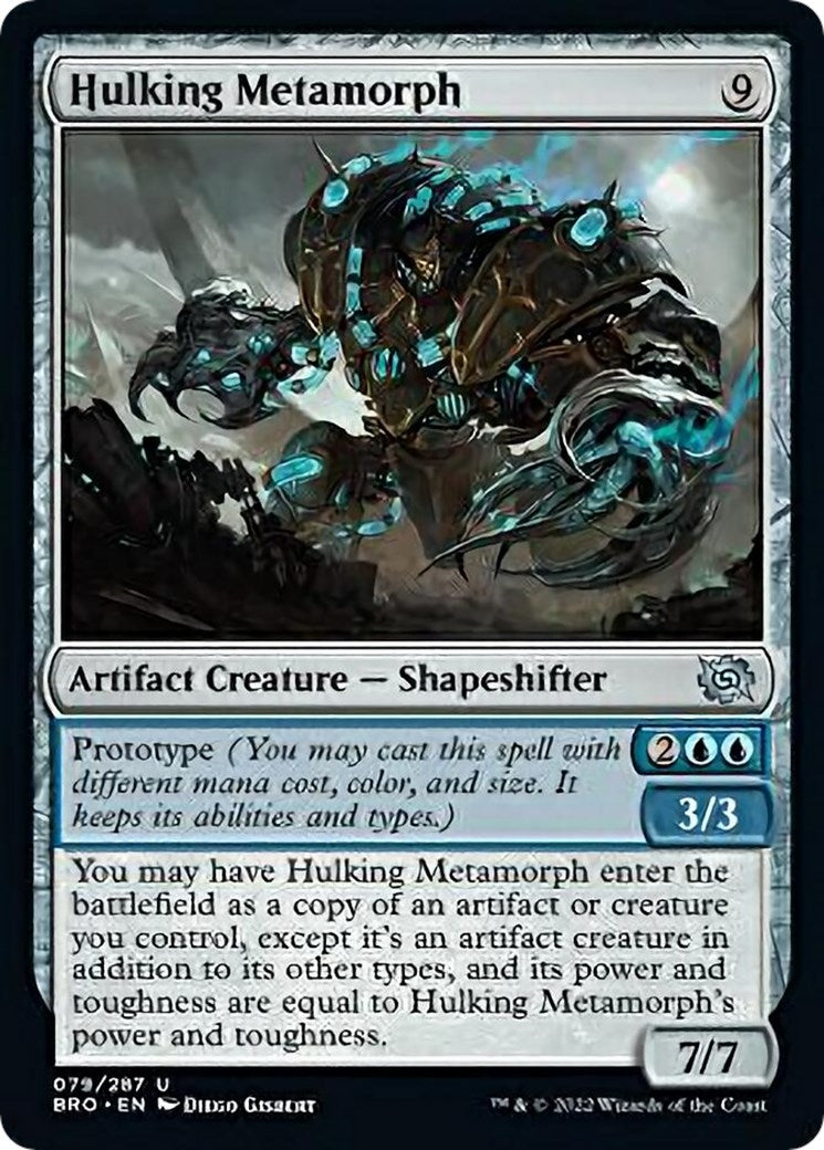 Image for Hulking Metamorph (79) [The Brothers' War] - Magic: The Gathering