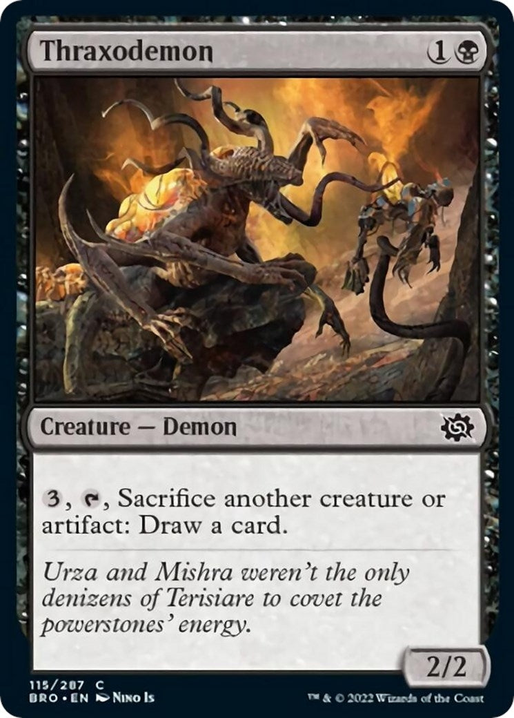Image for Thraxodemon (115) [The Brothers' War] - Magic: The Gathering