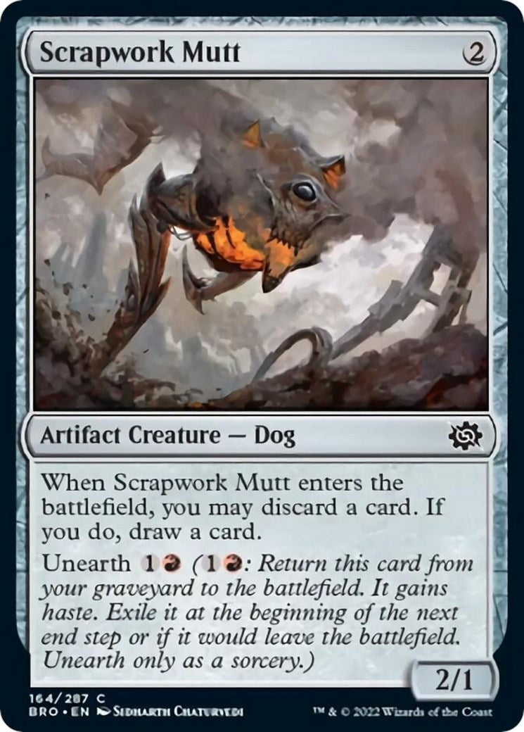 Image for Scrapwork Mutt (164) [The Brothers' War] - Magic: The Gathering