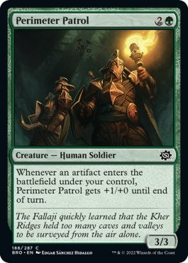 Image for Perimeter Patrol (188) [The Brothers' War] - Magic: The Gathering