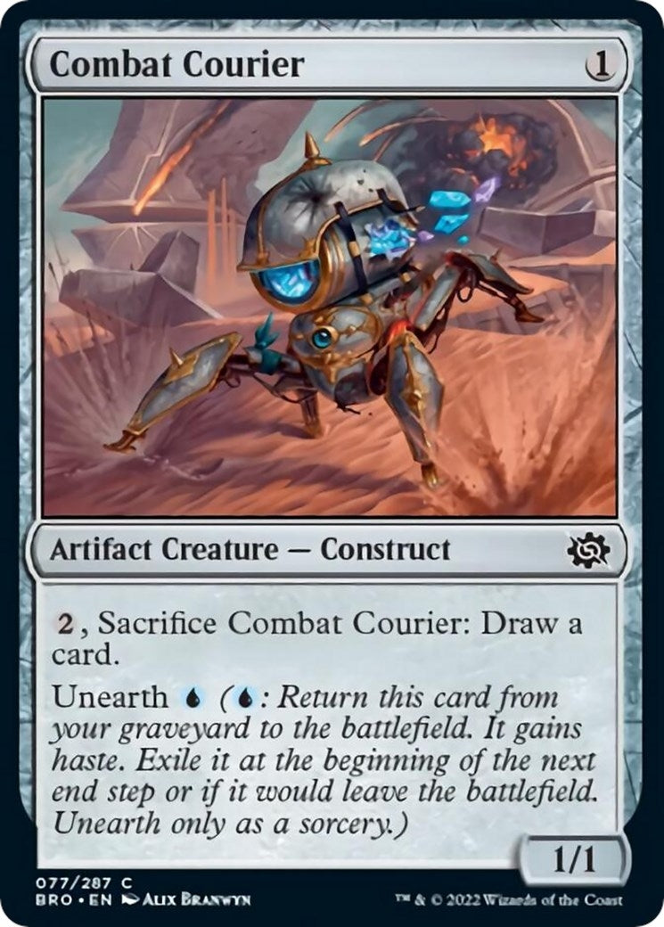 Image for Combat Courier (77) [The Brothers' War] - Magic: The Gathering