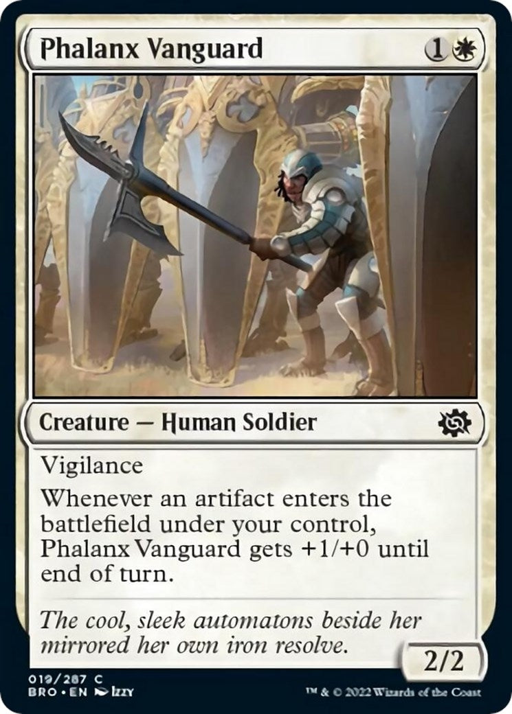 Image for Phalanx Vanguard (19) [The Brothers' War] - Magic: The Gathering