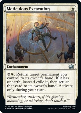 Image for Meticulous Excavation (16) [The Brothers' War] - Magic: The Gathering