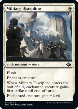 Image for Military Discipline (17) [The Brothers' War] - Magic: The Gathering