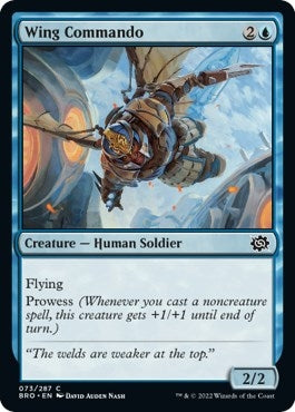 Image for Wing Commando (73) [The Brothers' War] - Magic: The Gathering