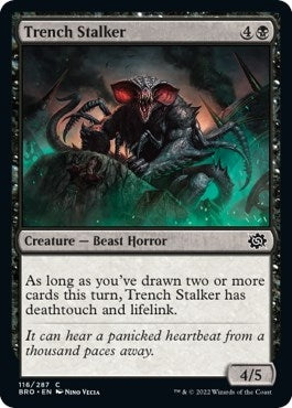 Image for Trench Stalker (116) [The Brothers' War] - Magic: The Gathering