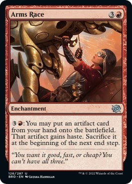 Image for Arms Race (126) [The Brothers' War] - Magic: The Gathering