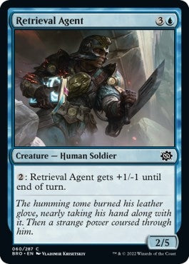 Image for Retrieval Agent (60) [The Brothers' War] - Magic: The Gathering