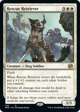 Image for Rescue Retriever (288) [The Brothers' War] - Magic: The Gathering