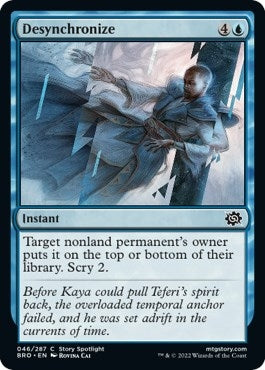 Image for Desynchronize (46) [The Brothers' War] - Magic: The Gathering