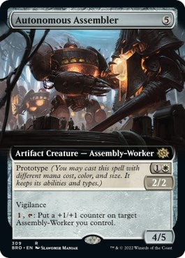 Image for Autonomous Assembler (Extended Art) (309) [The Brothers' War] - Magic: The Gathering