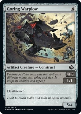 Image for Goring Warplow (120) [The Brothers' War] - Magic: The Gathering