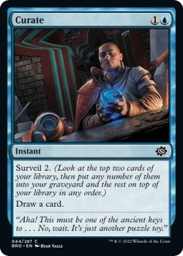 Image for Curate (44) [The Brothers' War] - Magic: The Gathering