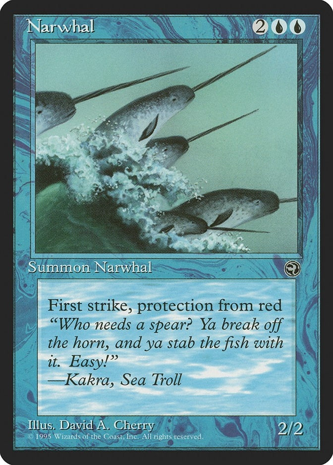 Image for Narwhal [Homelands] - Magic: The Gathering