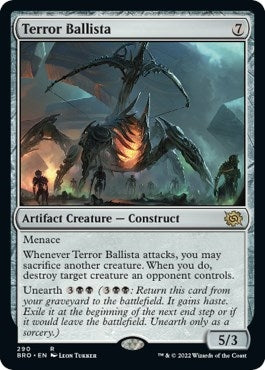 Image for Terror Ballista (290) [The Brothers' War] - Magic: The Gathering