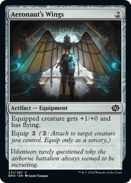 Image for Aeronaut's Wings (231) [The Brothers' War] - Magic: The Gathering