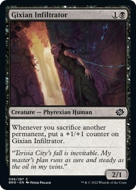 Image for Gixian Infiltrator (98) [The Brothers' War] - Magic: The Gathering