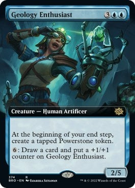 Image for Geology Enthusiast (Extended Art) (374) [The Brothers' War] - Magic: The Gathering