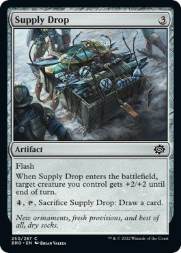 Image for Supply Drop (250) [The Brothers' War] - Magic: The Gathering