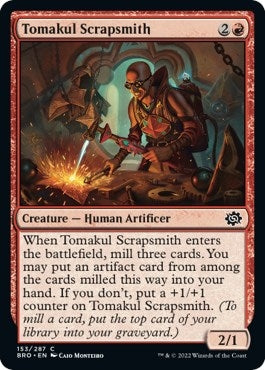 Image for Tomakul Scrapsmith (153) [The Brothers' War] - Magic: The Gathering
