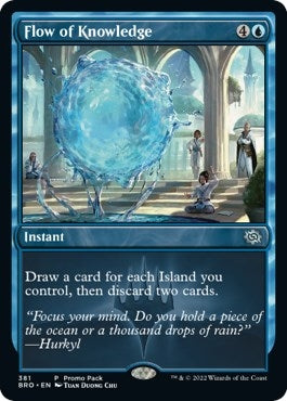 Image for Flow of Knowledge (381) [The Brothers' War] - Magic: The Gathering