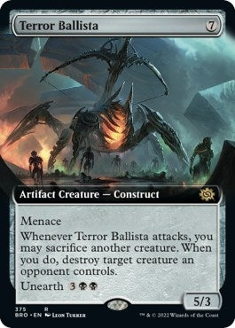Image for Terror Ballista (Extended Art) (375) [The Brothers' War] - Magic: The Gathering
