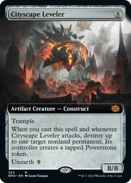 Image for Cityscape Leveler (Extended Art) (363) [The Brothers' War] - Magic: The Gathering
