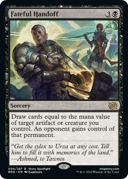 Image for Fateful Handoff (94) [The Brothers' War] - Magic: The Gathering