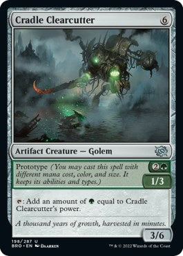 Image for Cradle Clearcutter (198) [The Brothers' War] - Magic: The Gathering