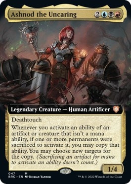 Image for Ashnod the Uncaring (Extended Art) (47) [The Brothers' War] - Magic: The Gathering