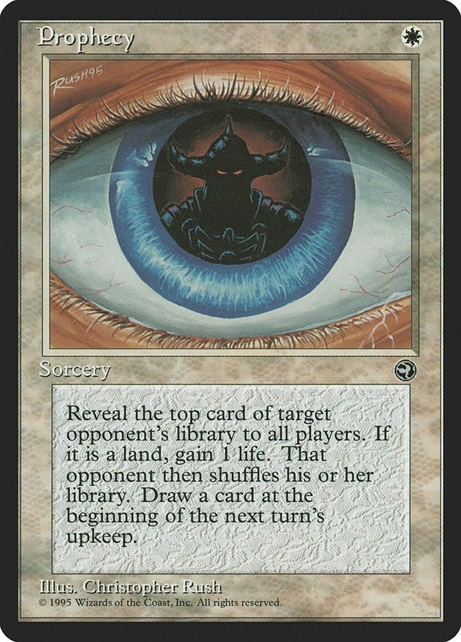 Image for Prophecy [Homelands] - Magic: The Gathering