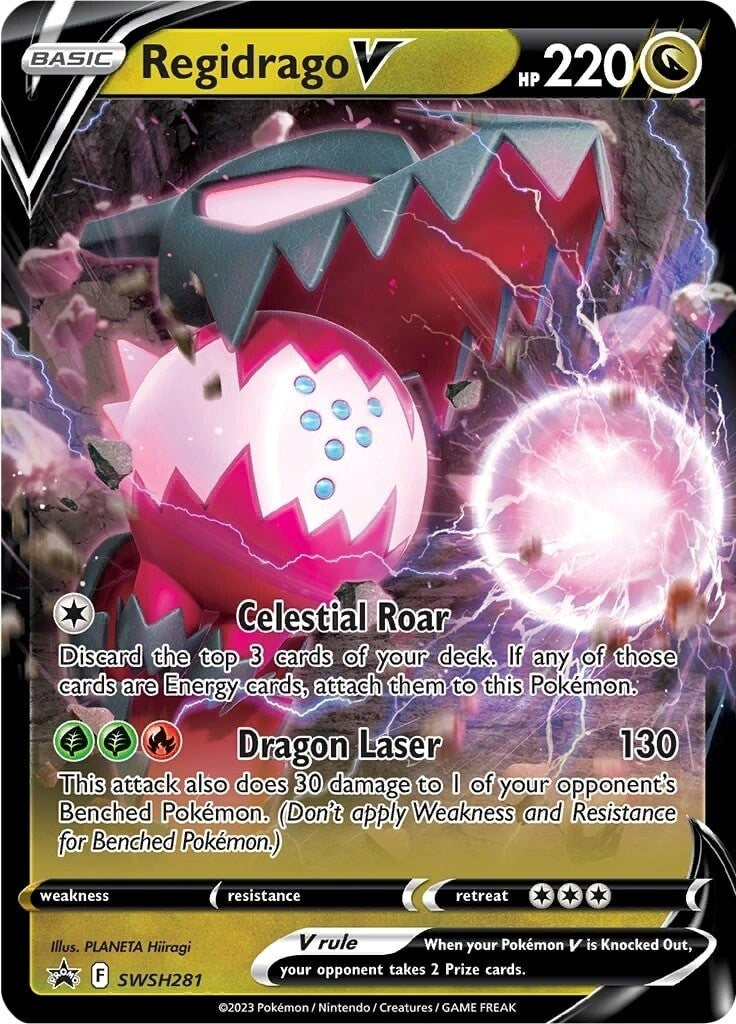 Image for Regidrago V - SWSH281 (SWSH281) [SWSH: Sword & Shield Promo Cards] - Pokemon