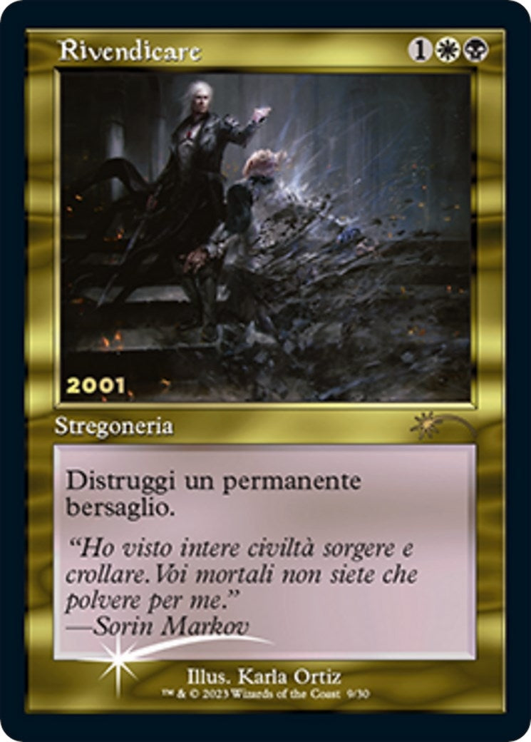 Image for Vindicate (IT Exclusive) (9) [30th Anniversary Promos] - Magic: The Gathering