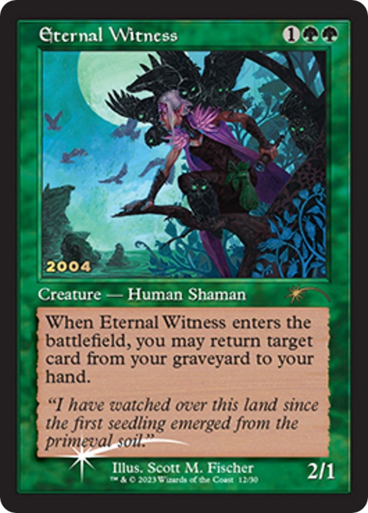 Image for Eternal Witness (12) [30th Anniversary Promos] - Magic: The Gathering