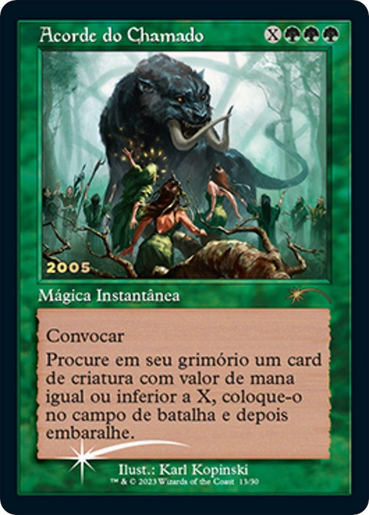 Image for Chord of Calling (PT Exclusive) (13) [30th Anniversary Promos] - Magic: The Gathering