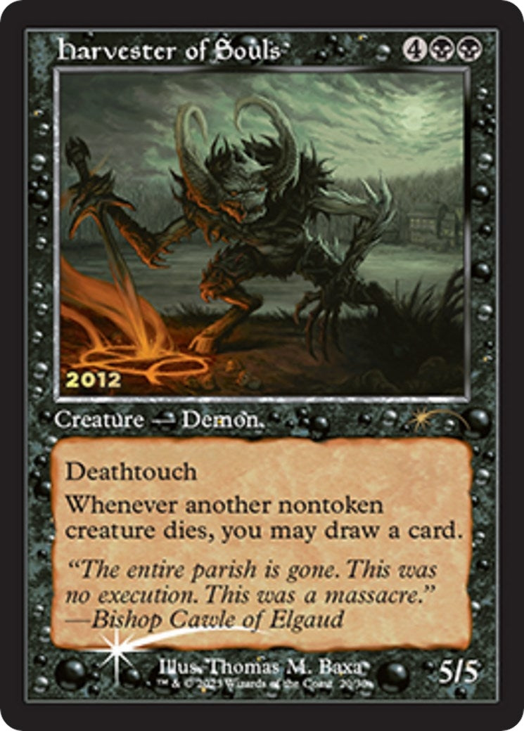 Image for Harvester of Souls (20) [30th Anniversary Promos] - Magic: The Gathering